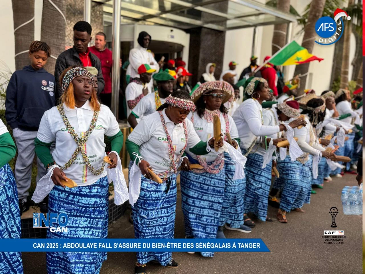 CAN 2025 : Abdoulaye Fall s'assure du bien-être des sénégalais à Tanger 