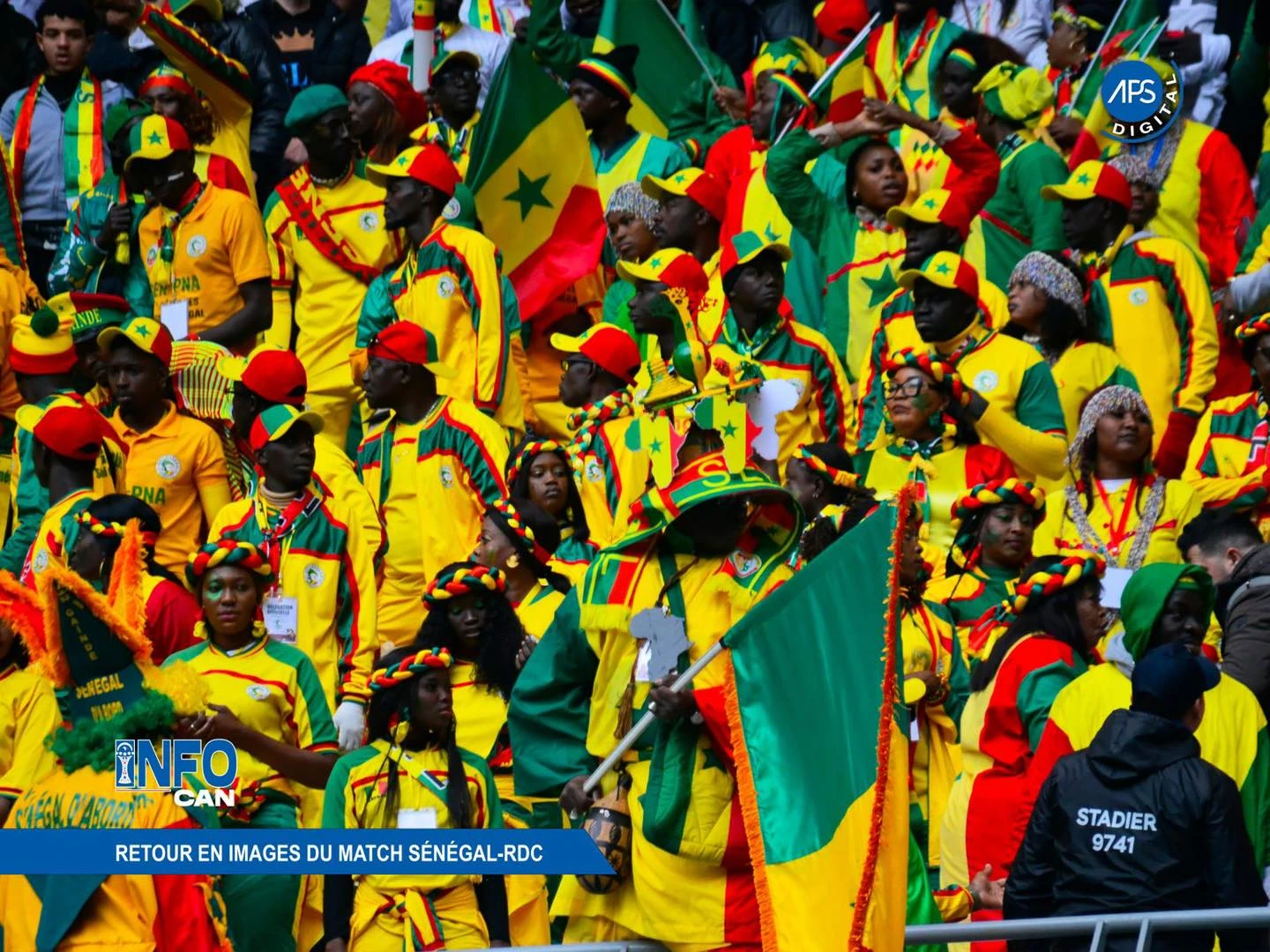 Retour en images du match Sénégal - RDC