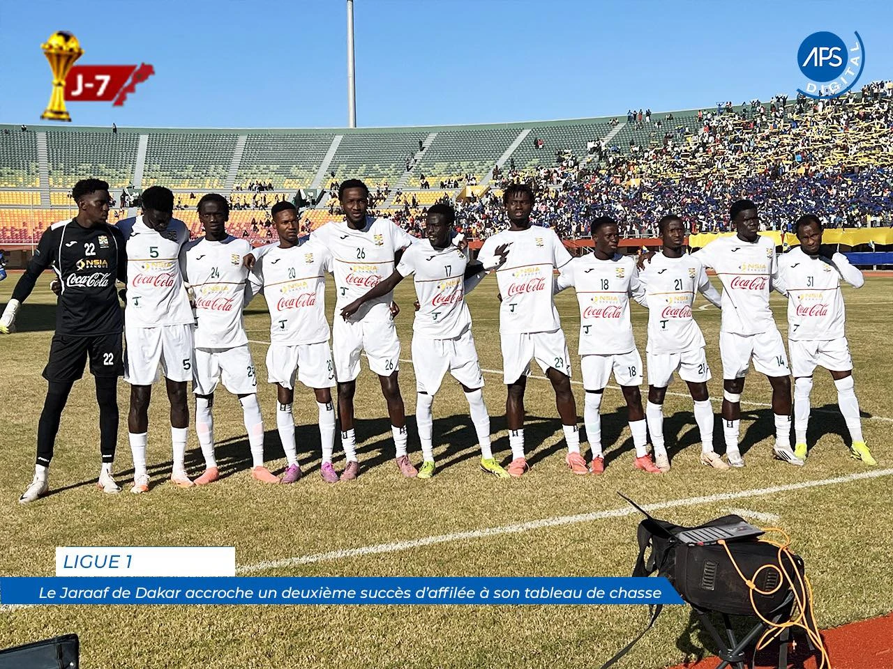 Ligue 1 : Le Jaraaf de Dakar accroche un deuxième succès d'affilée à son tableau de chasse 
