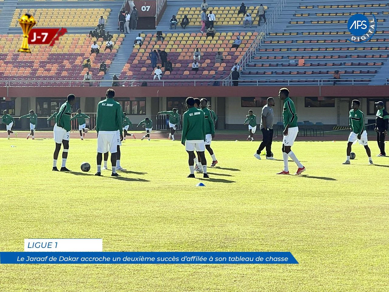 Ligue 1 : Le Jaraaf de Dakar accroche un deuxième succès d'affilée à son tableau de chasse 