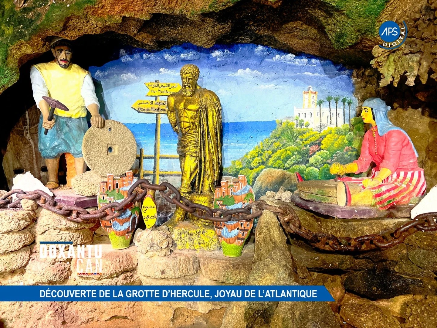 Doxantu CAN : Découverte de la Grotte d'Hercule, Joyau de l'Atlantique 