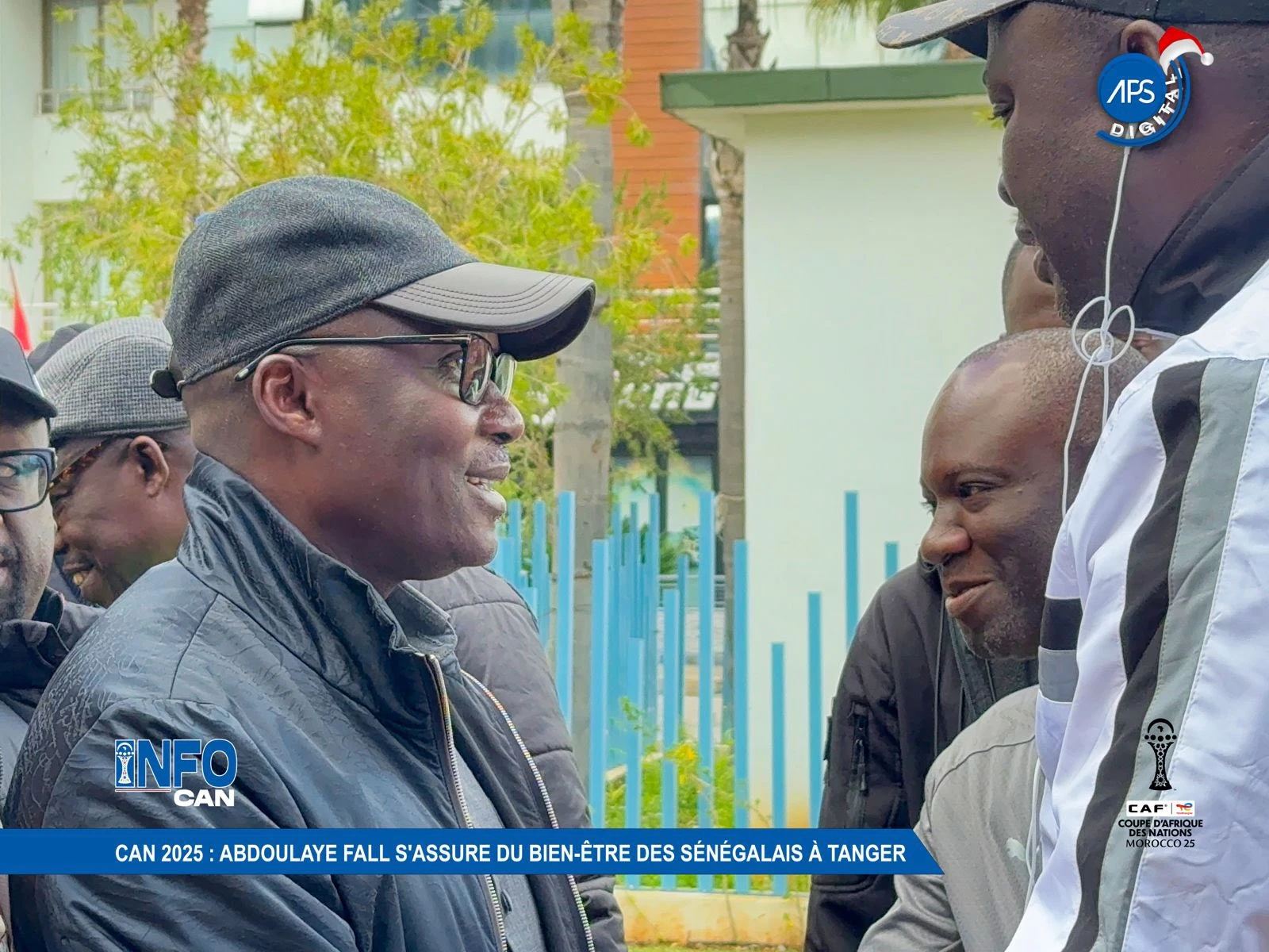 CAN 2025 : Abdoulaye Fall s'assure du bien-être des sénégalais à Tanger 