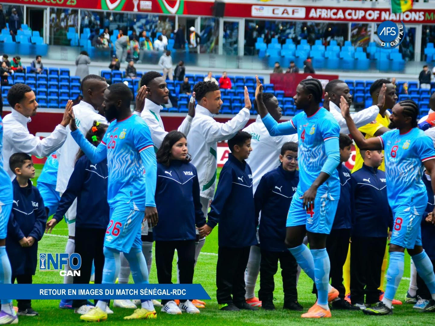 Retour en images du match Sénégal - RDC