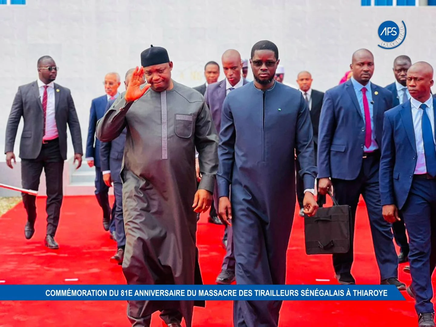Commémoration du 81e anniversaire du massacre des Tirailleurs sénégalais à Thiaroye