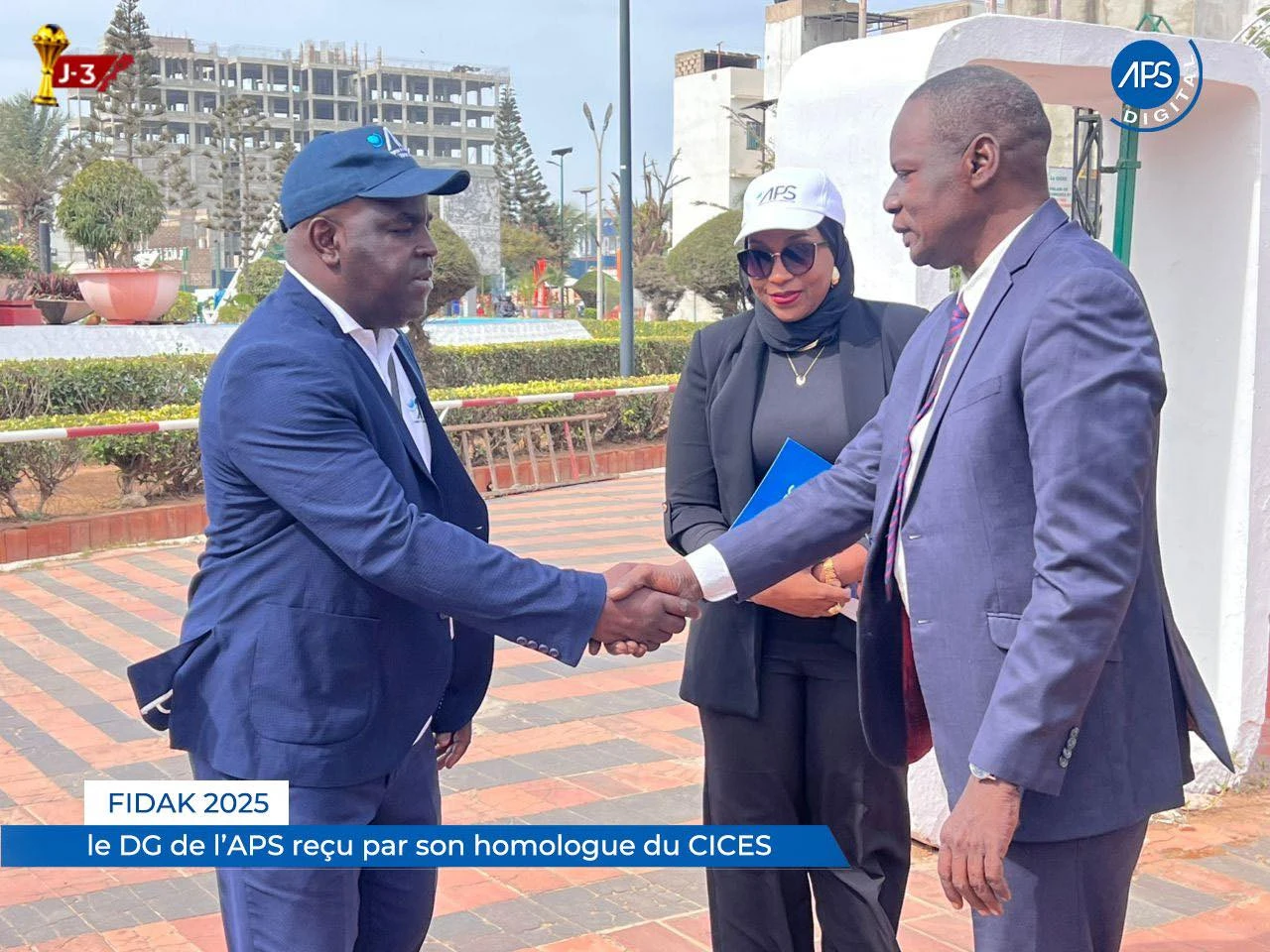 FIDAK 2025 : le DG de l’APS reçu par son homologue du CICES