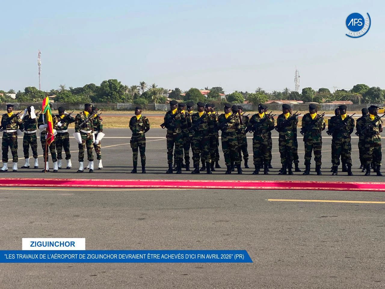 Ziguinchor : " Les travaux de l'aéroport de Ziguinchor devraient être achevés d'ici fin avril 2026" 