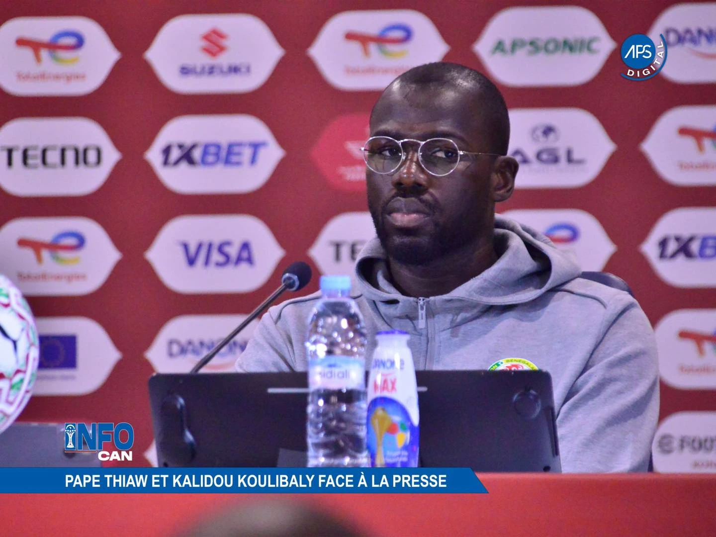 Info CAN : Pape Thiaw et Kalidou Koulibaly face à la Presse