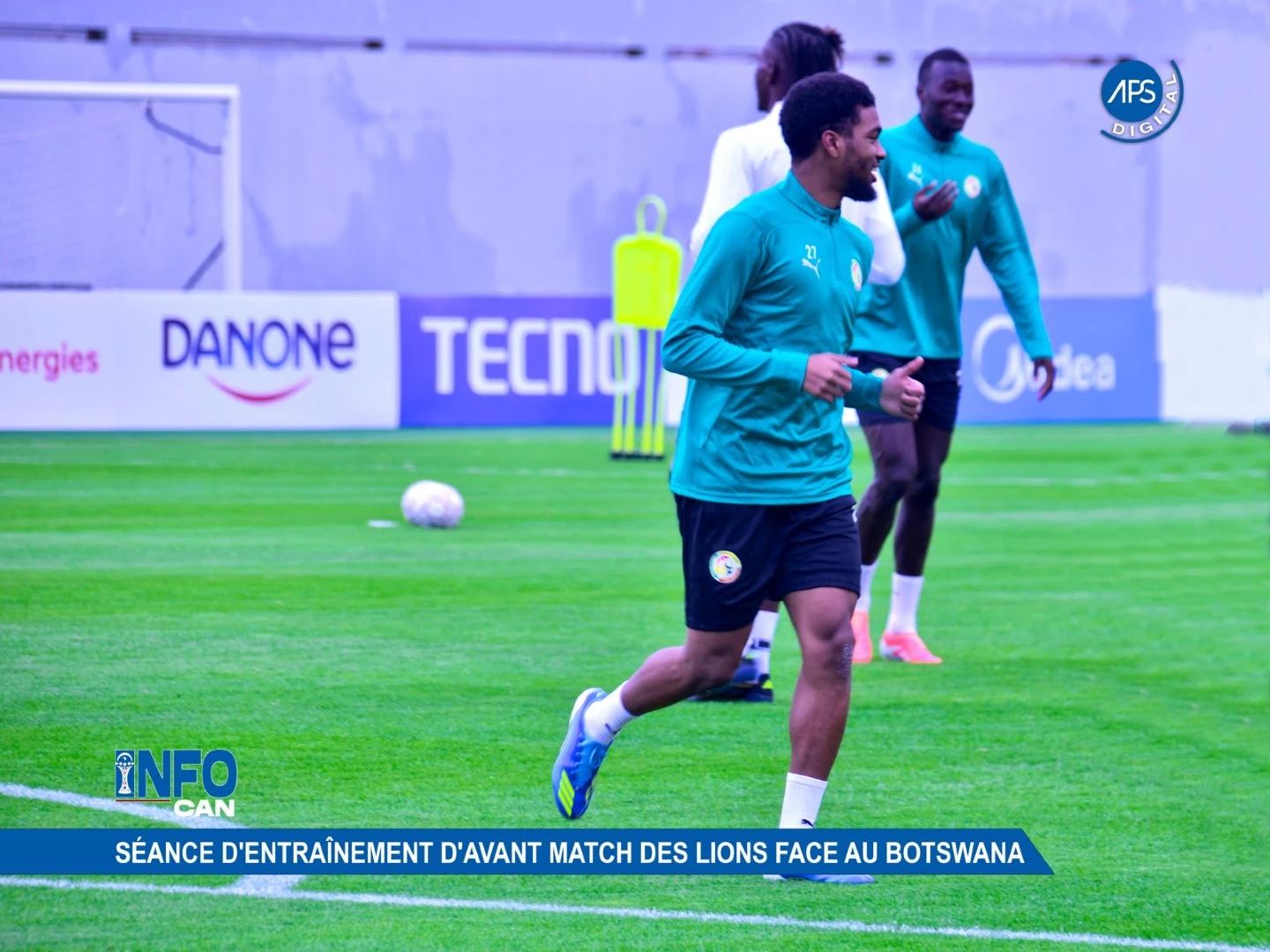 Info CAN : Séance d'entraînement d'avant match des Lions face au Botswana 
