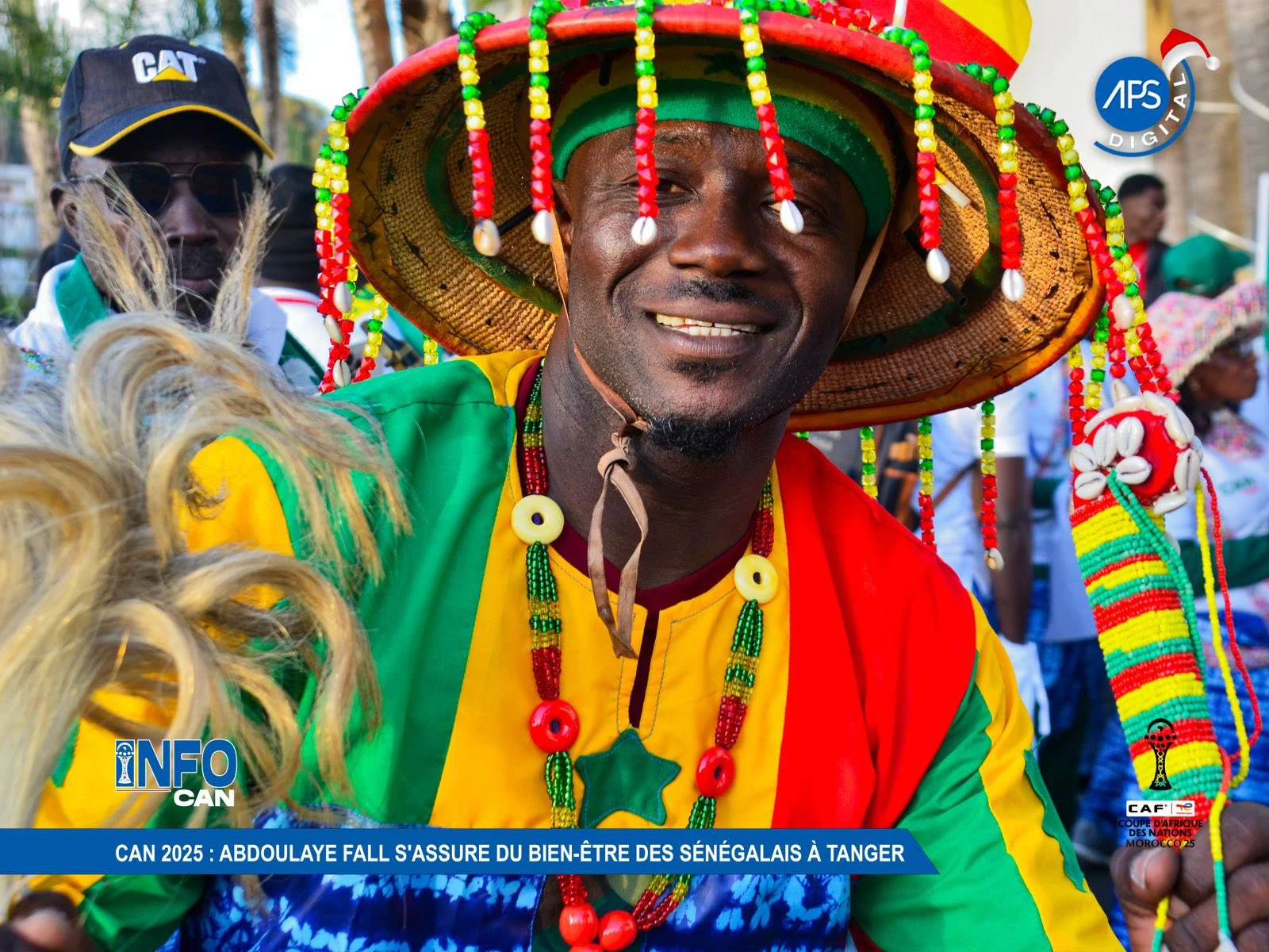 CAN 2025 : Abdoulaye Fall s'assure du bien-être des sénégalais à Tanger 