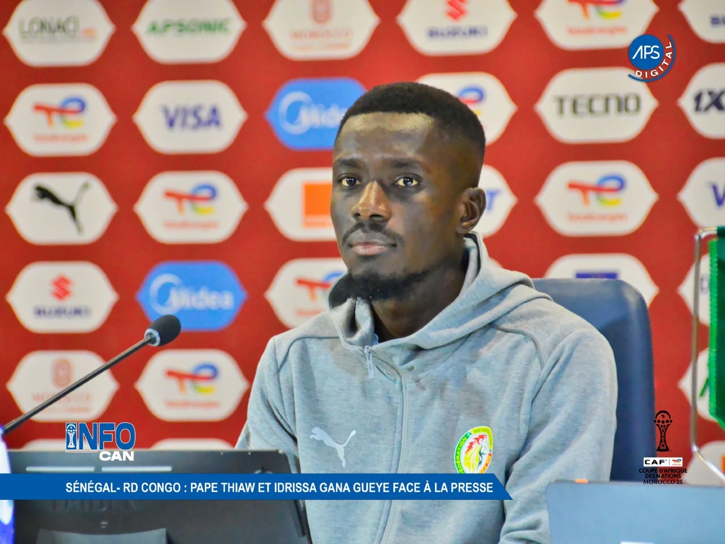 Sénégal Vs RD Congo : Pape Thiaw et Idrissa Gana Gueye face à la Presse 