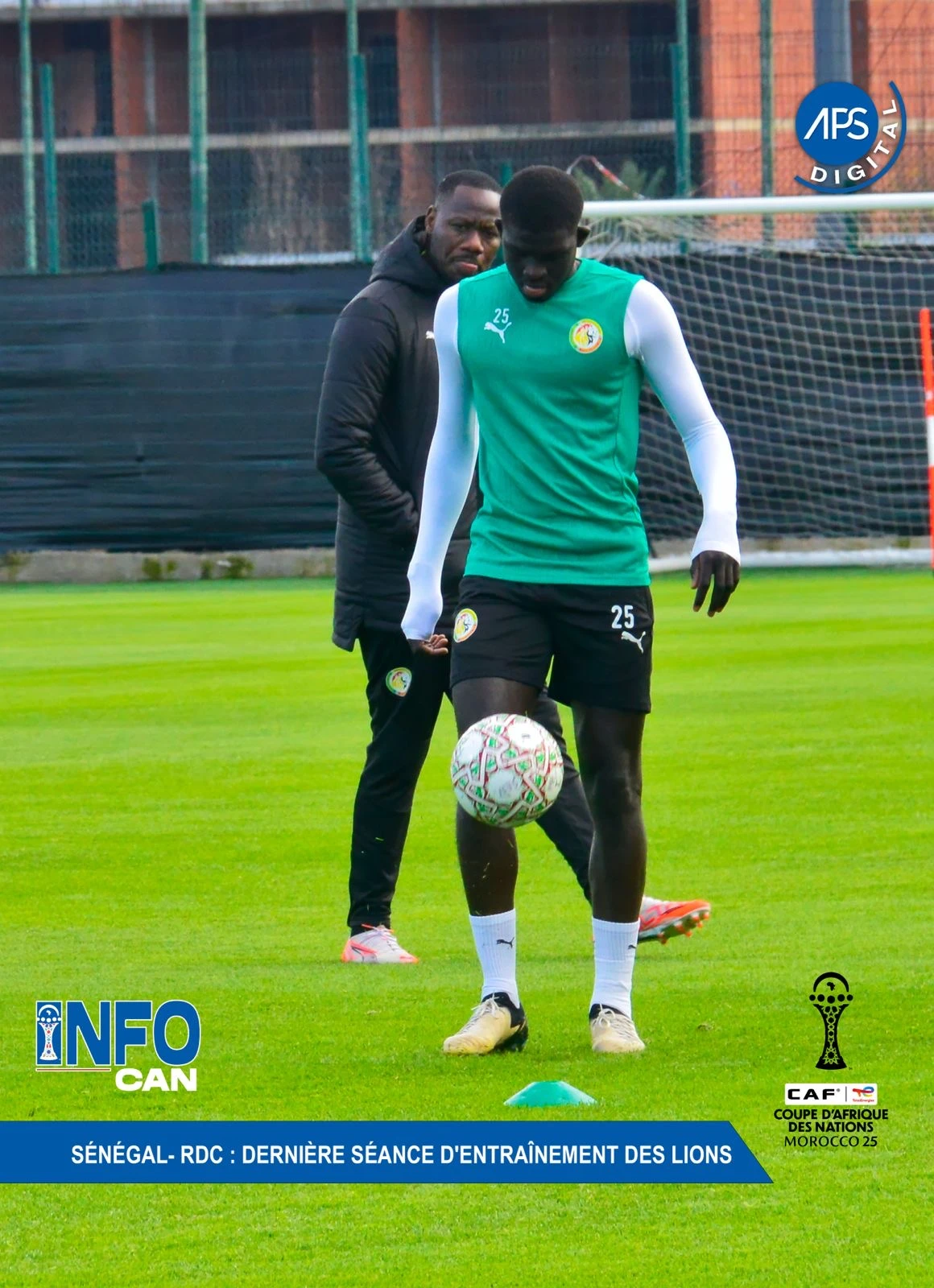 Sénégal- RDC : dernière séance d'entraînement des Lions