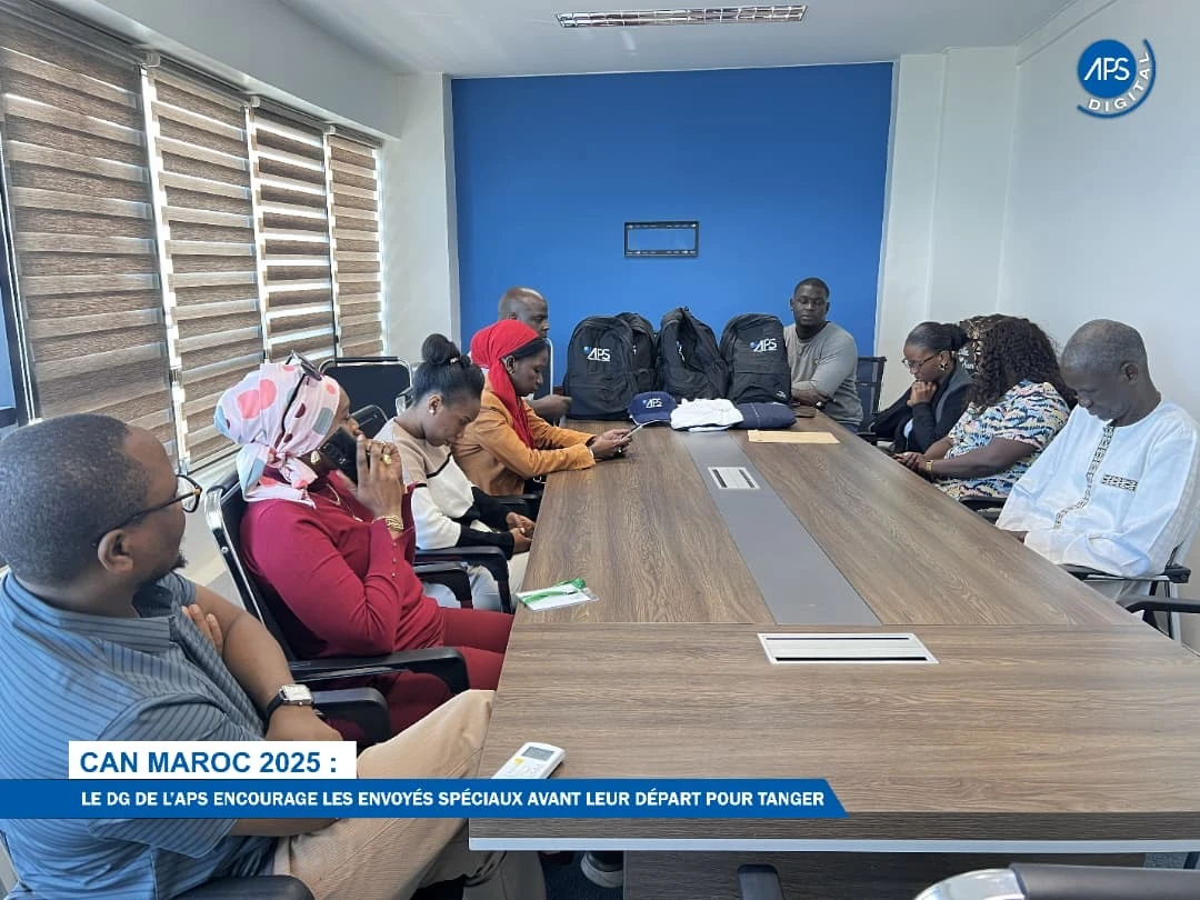 CAN MAROC 2025 : Le DG de l'APS encourage les envoyés spéciaux avant leur départ pour Tanger