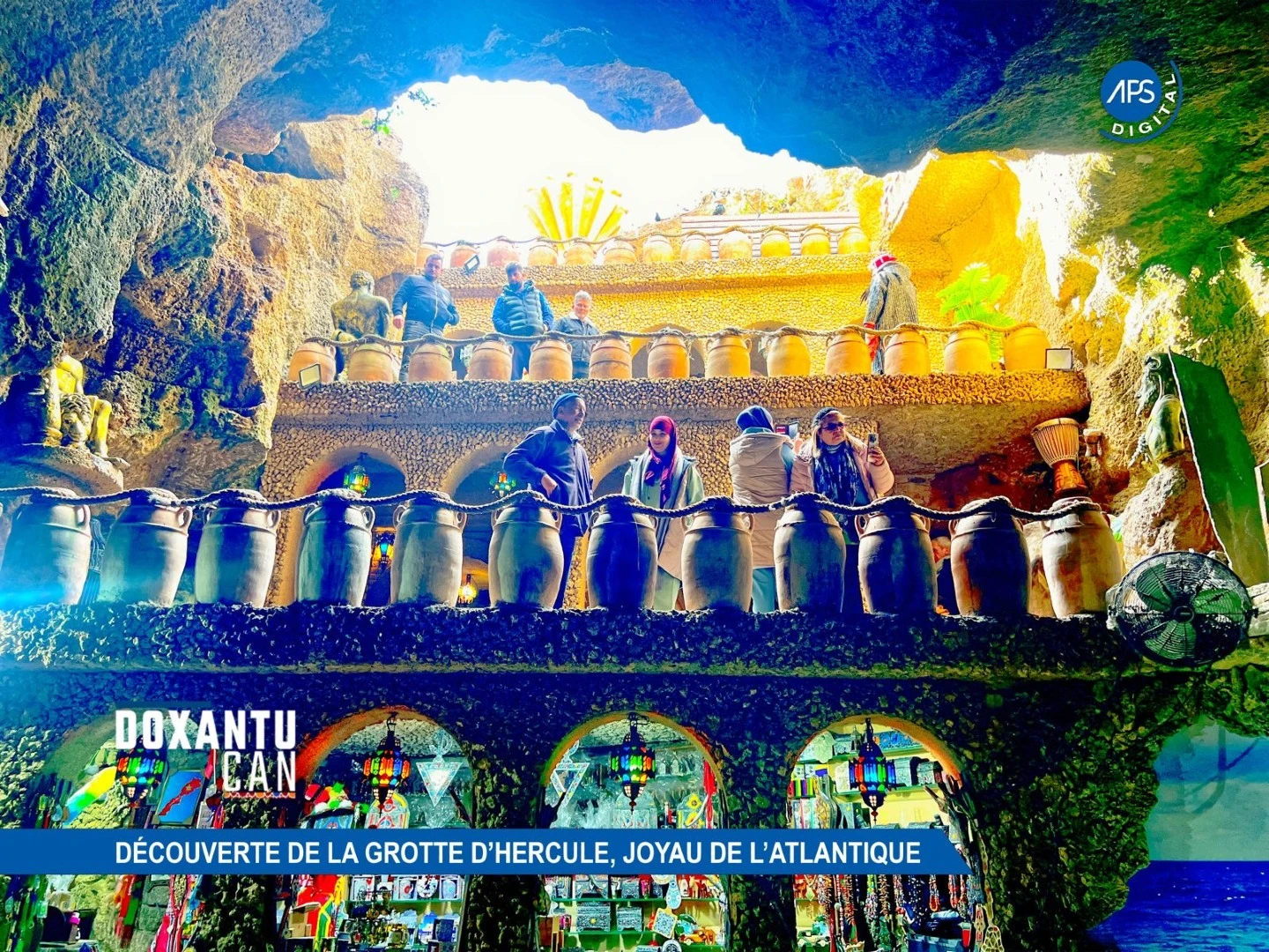 Doxantu CAN : Découverte de la Grotte d'Hercule, Joyau de l'Atlantique 