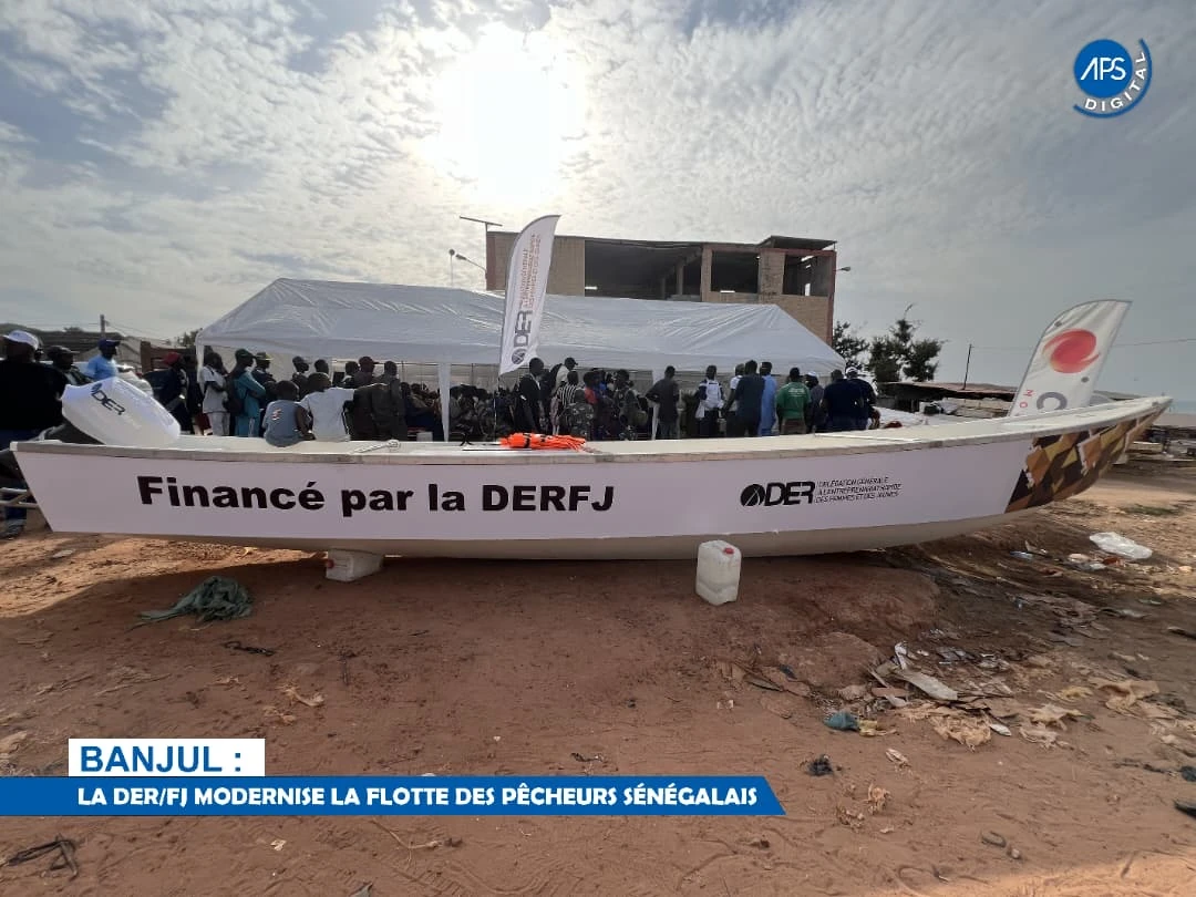 Banjul : La DER/FJ modernise la flotte des pêcheurs sénégalais