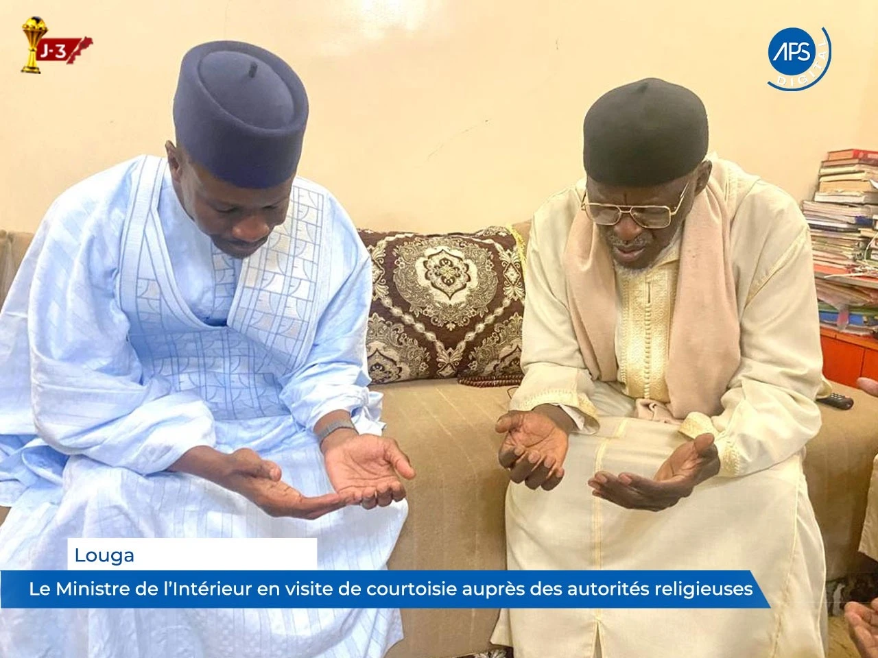 Louga : Le Ministre de l'Interieur en visite de courtoisie auprès des autorités religieuses