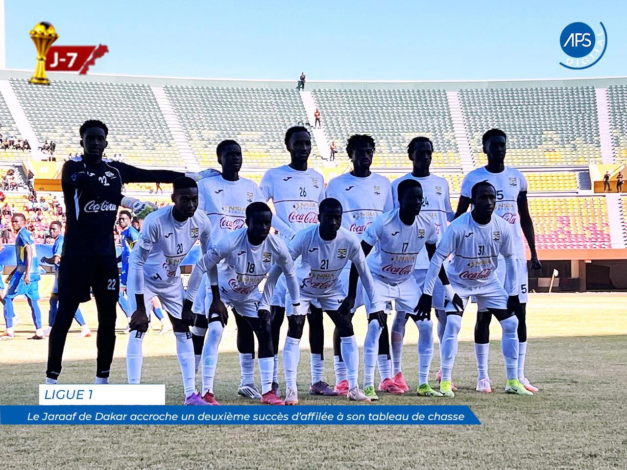 Ligue 1 : Le Jaraaf de Dakar accroche un deuxième succès d'affilée à son tableau de chasse 