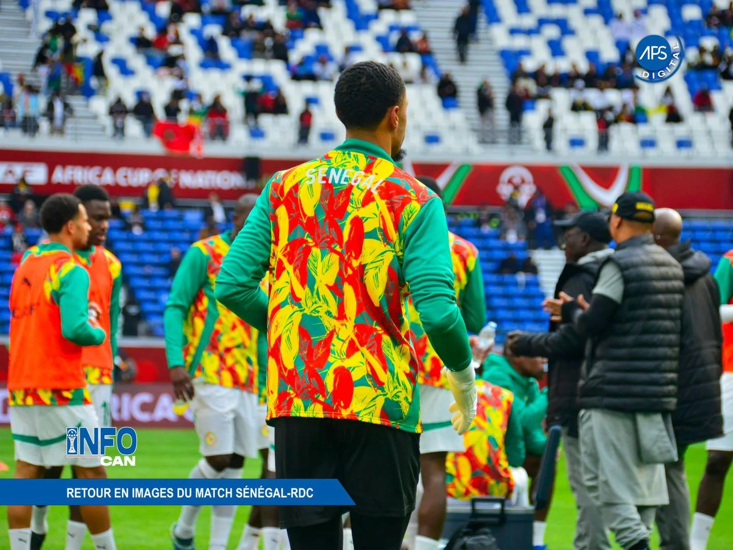 Retour en images du match Sénégal - RDC