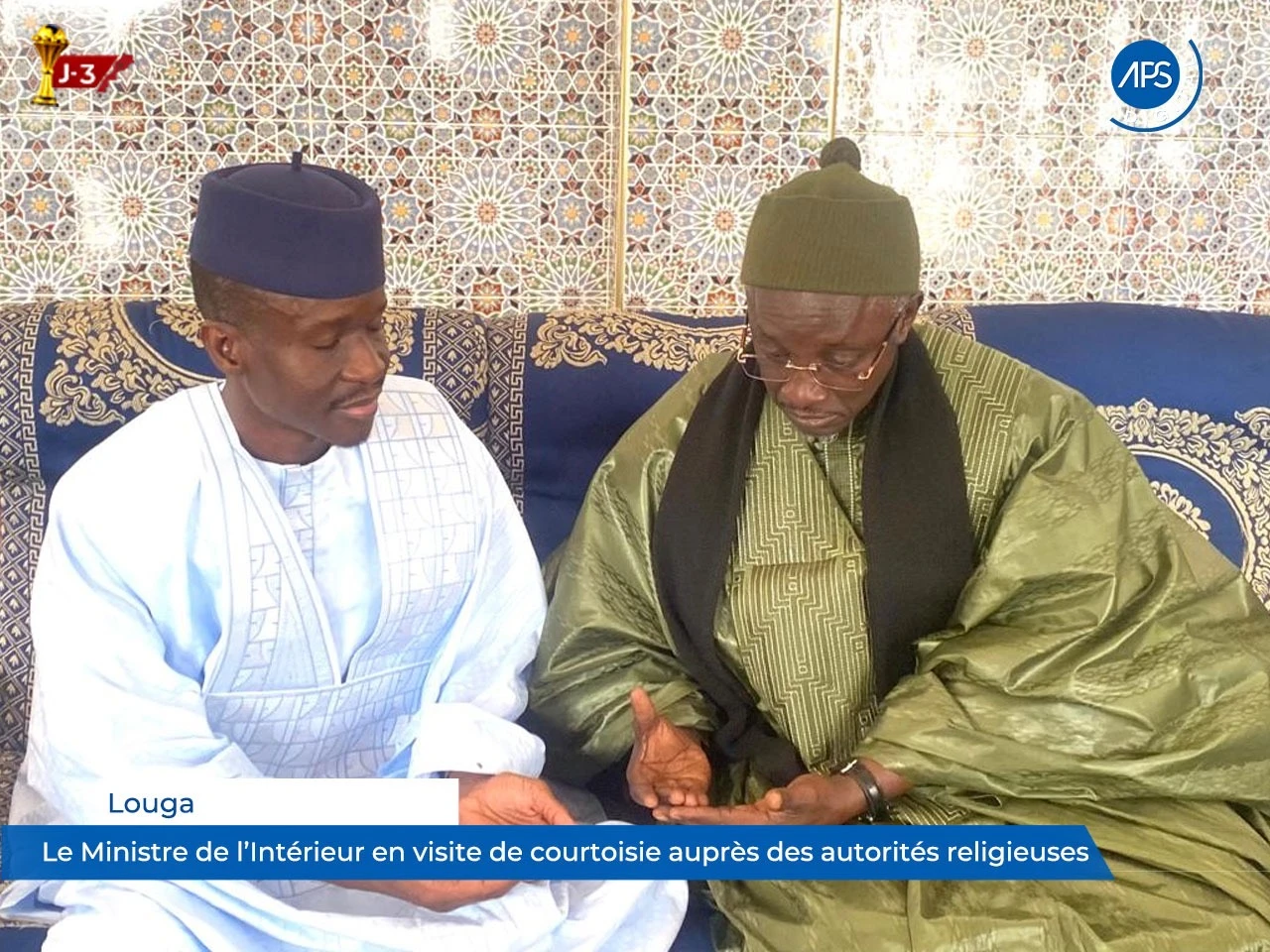 Louga : Le Ministre de l'Interieur en visite de courtoisie auprès des autorités religieuses