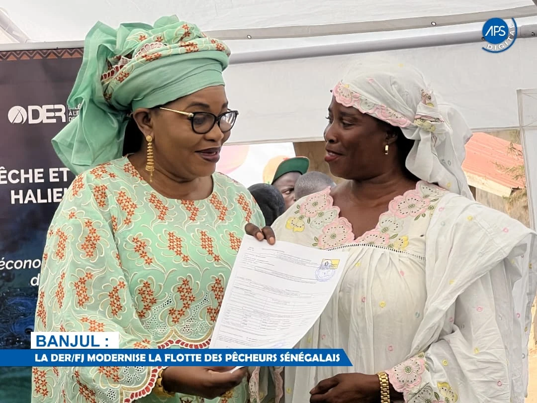 Banjul : La DER/FJ modernise la flotte des pêcheurs sénégalais
