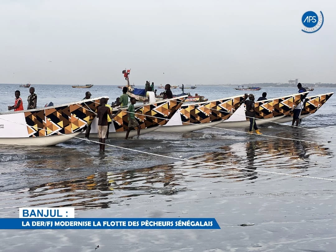 Banjul : La DER/FJ modernise la flotte des pêcheurs sénégalais