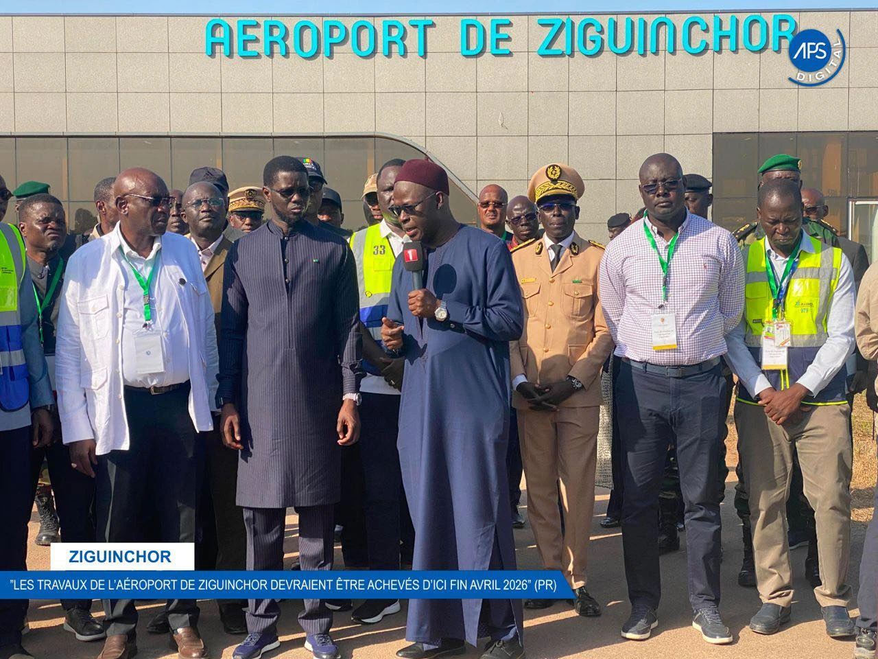 Ziguinchor : " Les travaux de l'aéroport de Ziguinchor devraient être achevés d'ici fin avril 2026" 