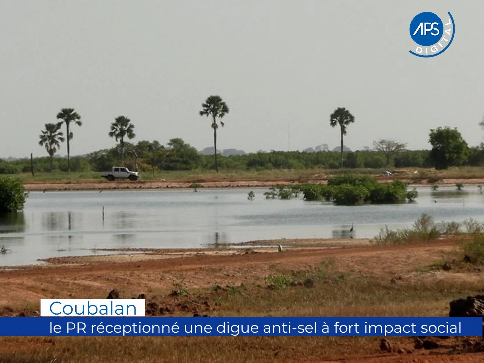 Koubalan : le PR réceptionné une digue anti-sel à fort impact social
