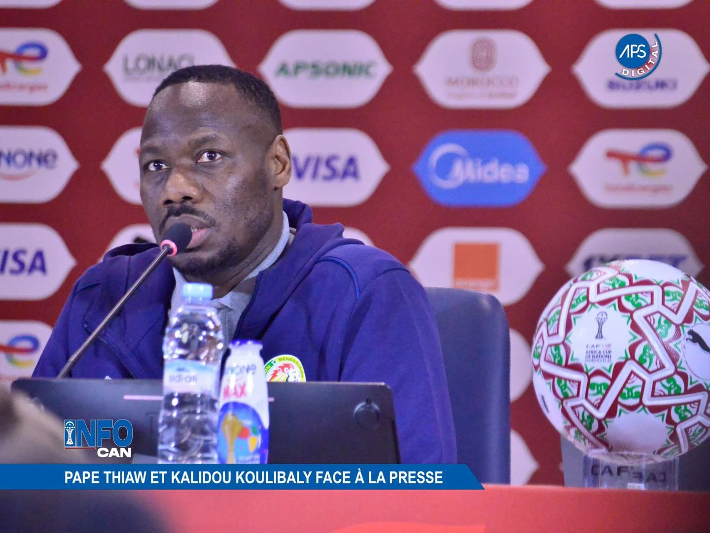 Info CAN : Pape Thiaw et Kalidou Koulibaly face à la Presse