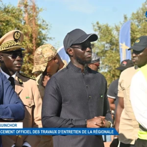 Ziguinchor : Lancement officiel des travaux d’entretien de la Régionale