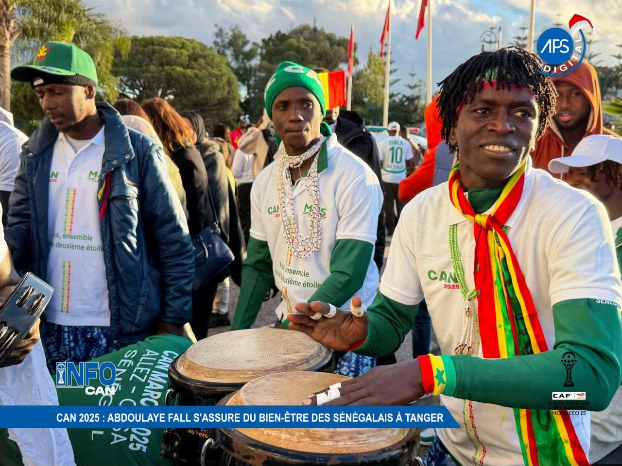 CAN 2025 : Abdoulaye Fall s'assure du bien-être des sénégalais à Tanger 
