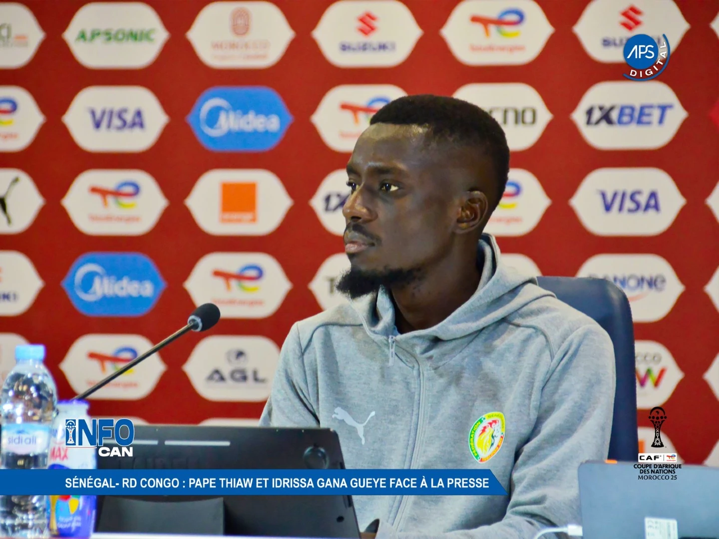 Sénégal Vs RD Congo : Pape Thiaw et Idrissa Gana Gueye face à la Presse 