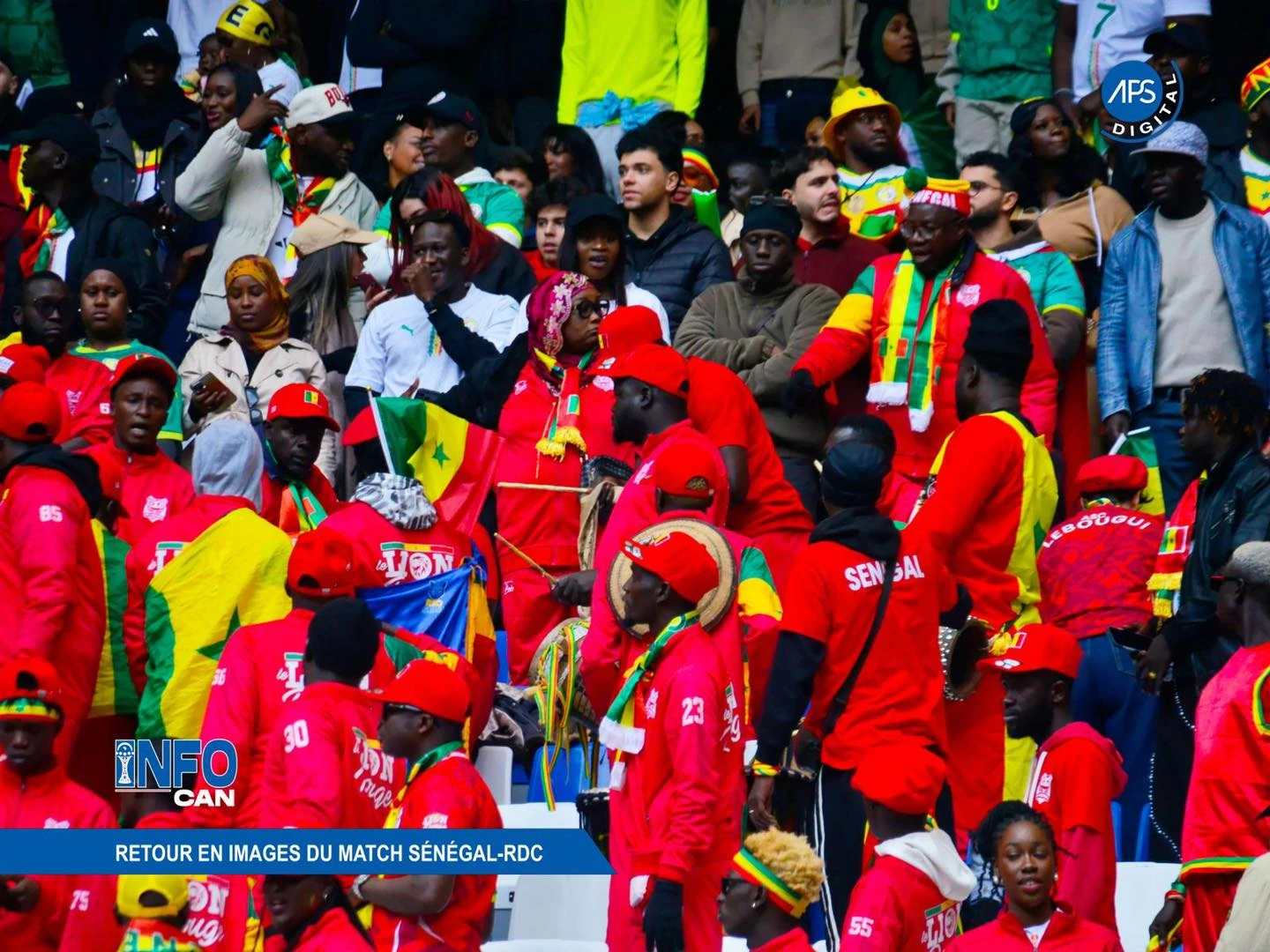 Retour en images du match Sénégal - RDC