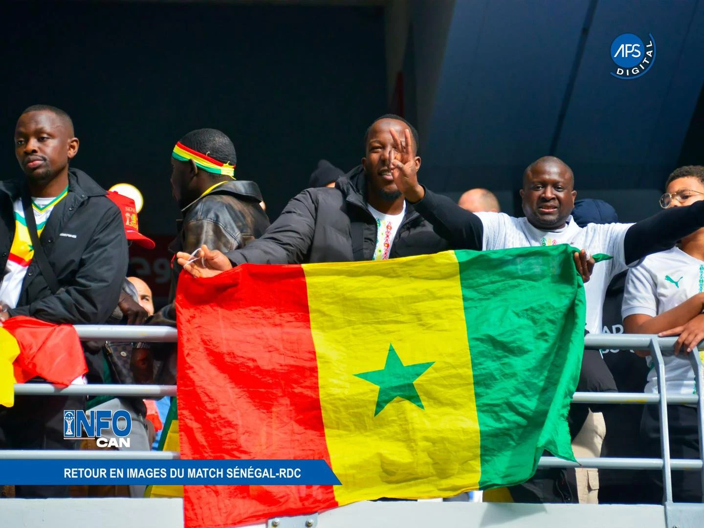 Retour en images du match Sénégal - RDC