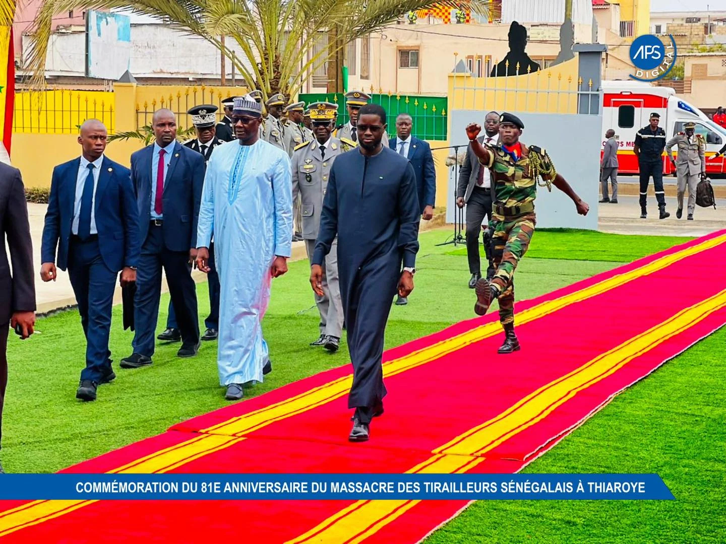 Commémoration du 81e anniversaire du massacre des Tirailleurs sénégalais à Thiaroye