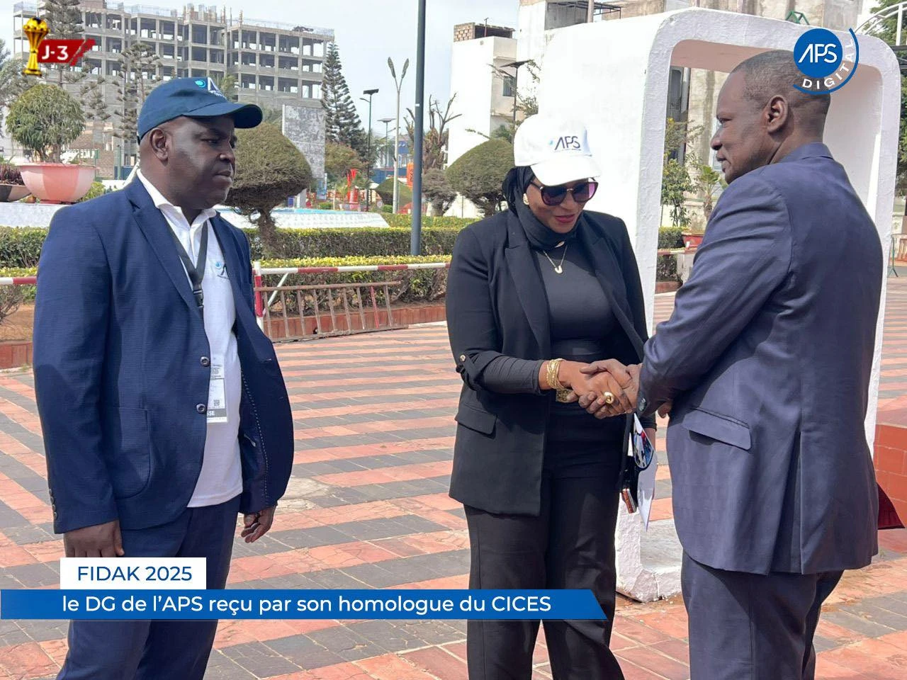 FIDAK 2025 : le DG de l’APS reçu par son homologue du CICES