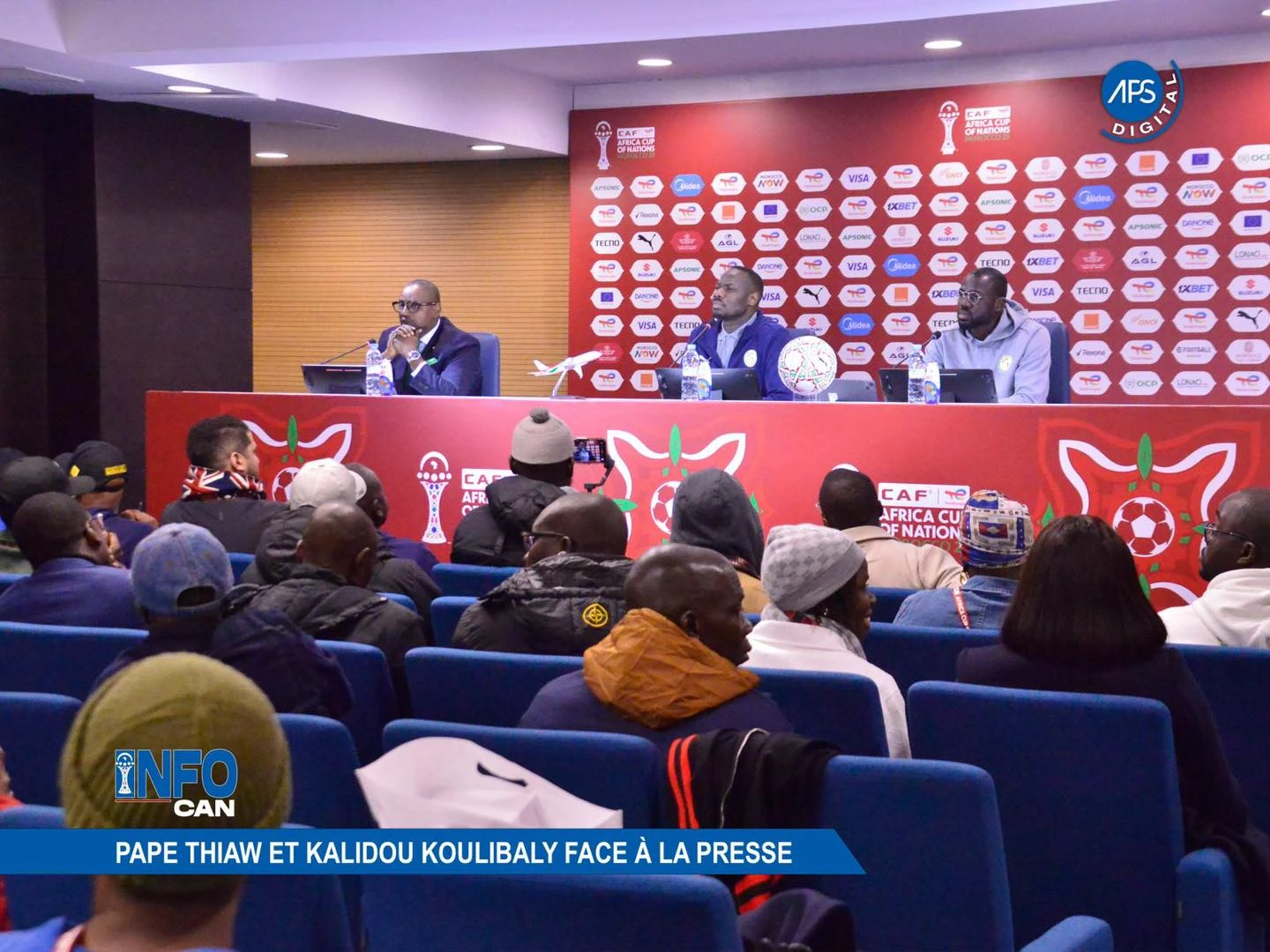 Info CAN : Pape Thiaw et Kalidou Koulibaly face à la Presse
