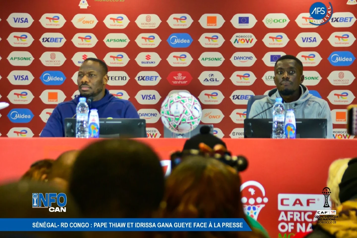 Sénégal Vs RD Congo : Pape Thiaw et Idrissa Gana Gueye face à la Presse 