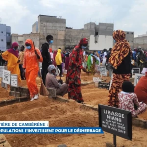 Cimetière de Cambérène : les populations s’investissent pour le désherbage