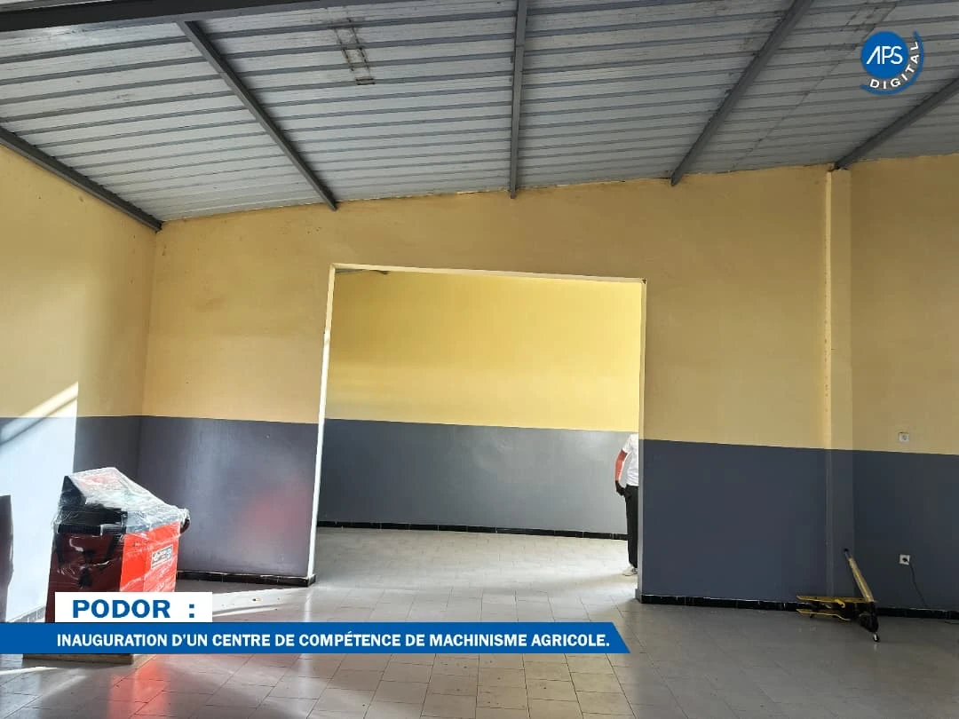 Podor : Inauguration d'un centre de compétence de machinisme agricole 