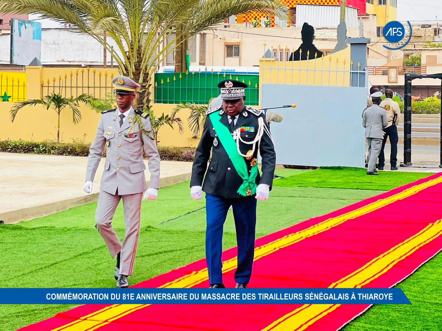 Commémoration du 81e anniversaire du massacre des Tirailleurs sénégalais à Thiaroye
