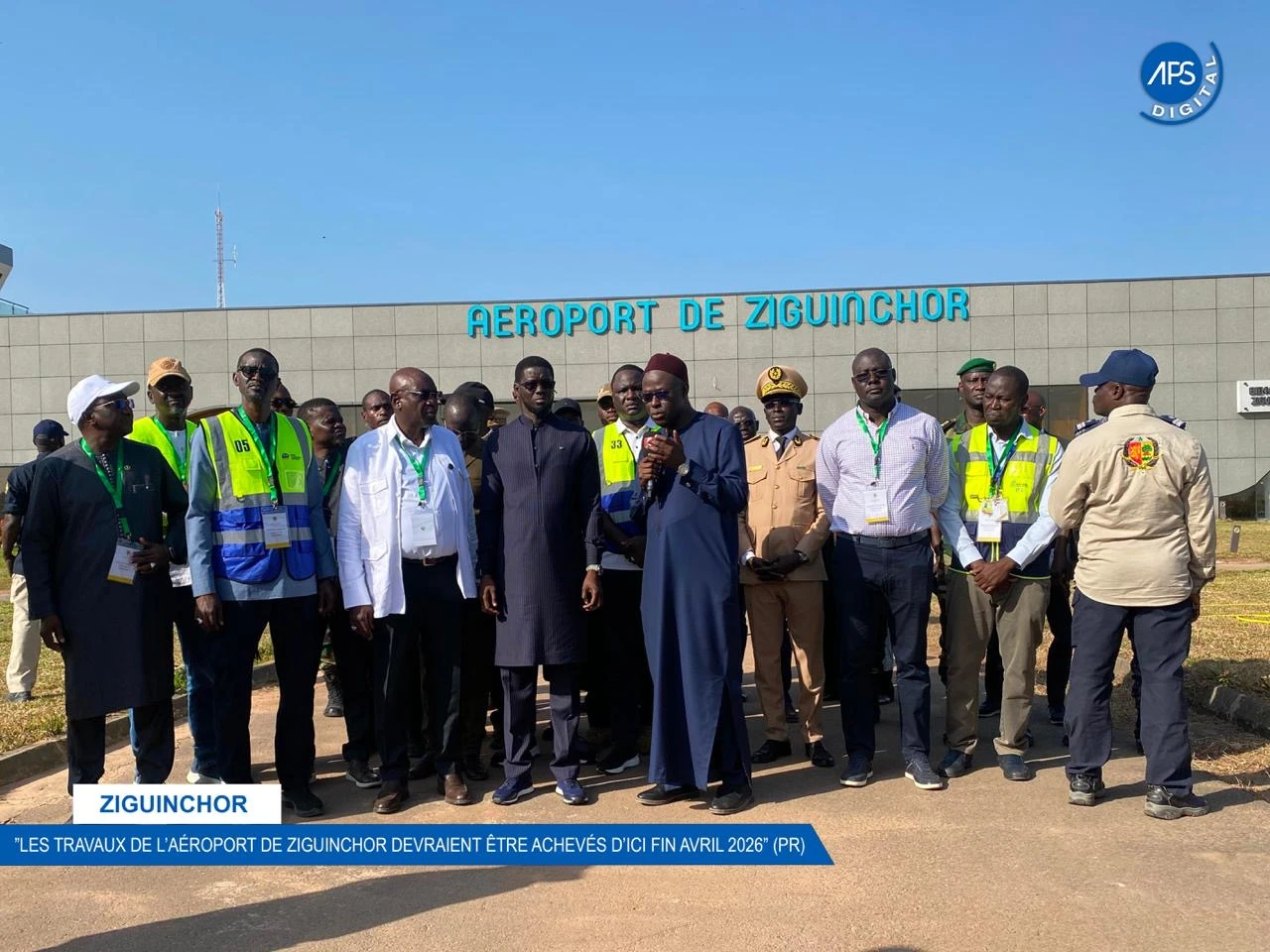 Ziguinchor : " Les travaux de l'aéroport de Ziguinchor devraient être achevés d'ici fin avril 2026" 