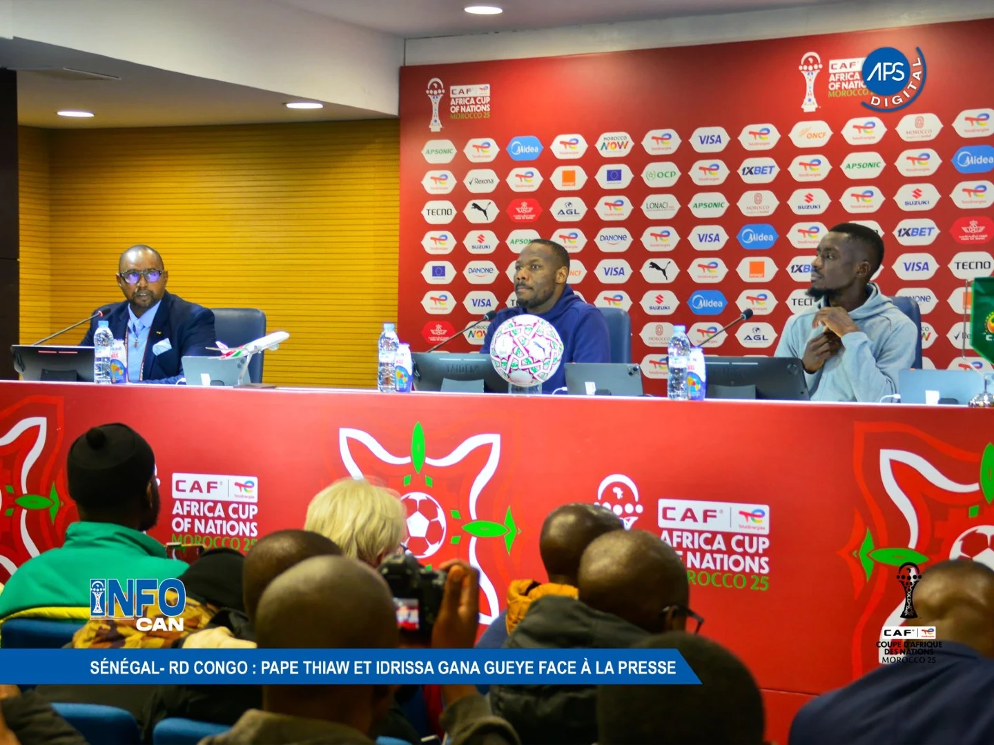 Sénégal Vs RD Congo : Pape Thiaw et Idrissa Gana Gueye face à la Presse 