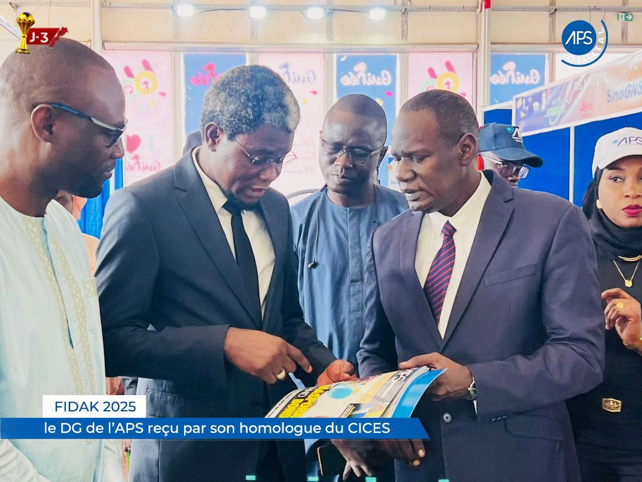 FIDAK 2025 : le DG de l’APS reçu par son homologue du CICES