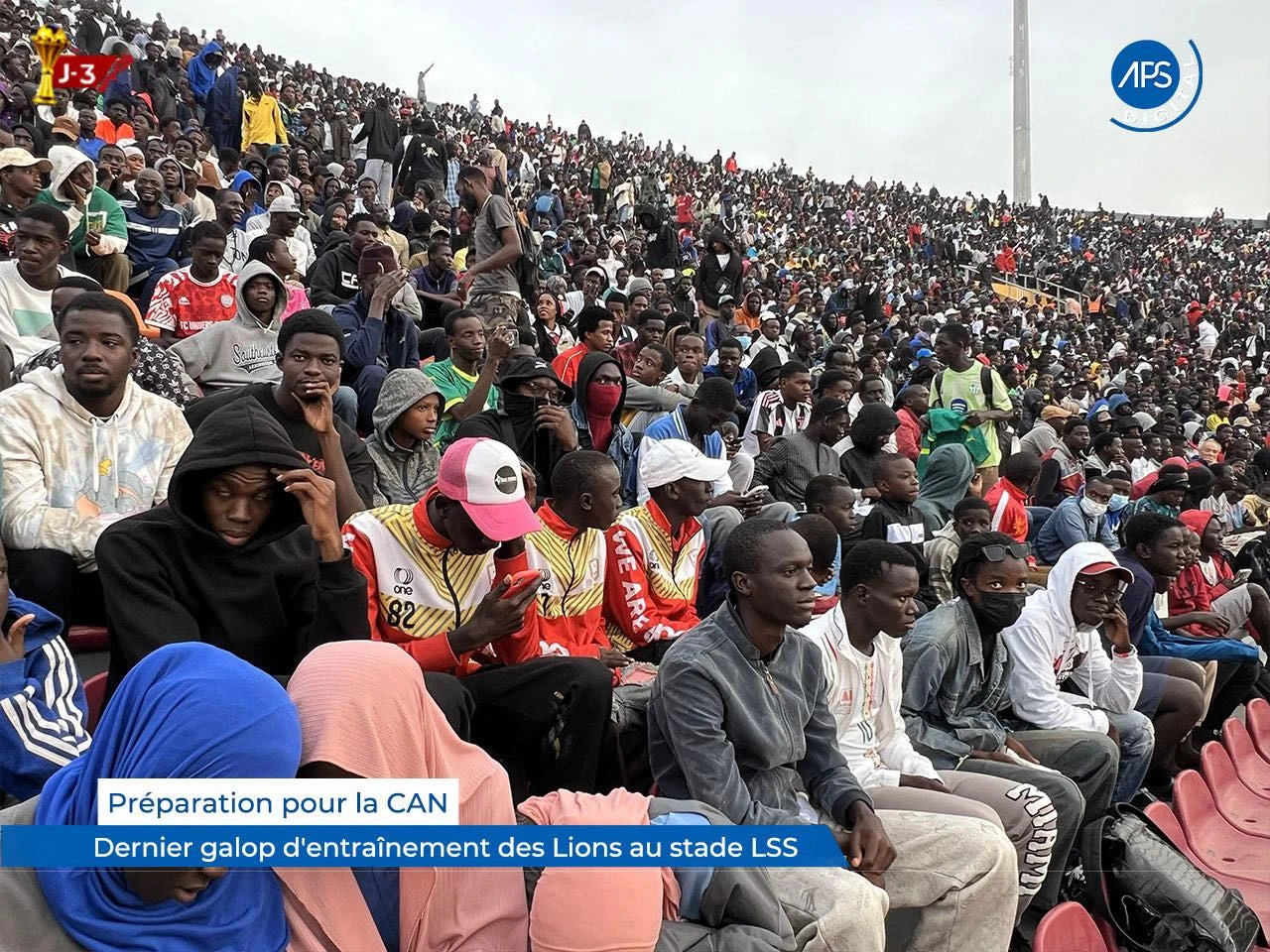 Préparation pour la CAN : Dernier galop d'entraînement des Lions au stade LSS