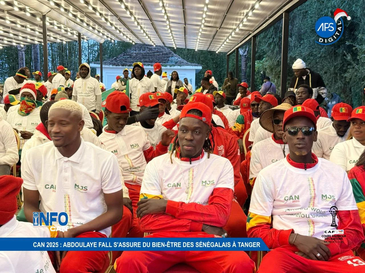 CAN 2025 : Abdoulaye Fall s'assure du bien-être des sénégalais à Tanger 