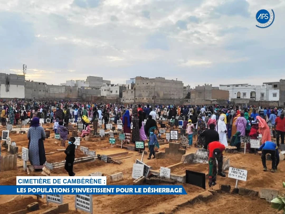 Cimetière de Cambérène : les populations s’investissent pour le désherbage