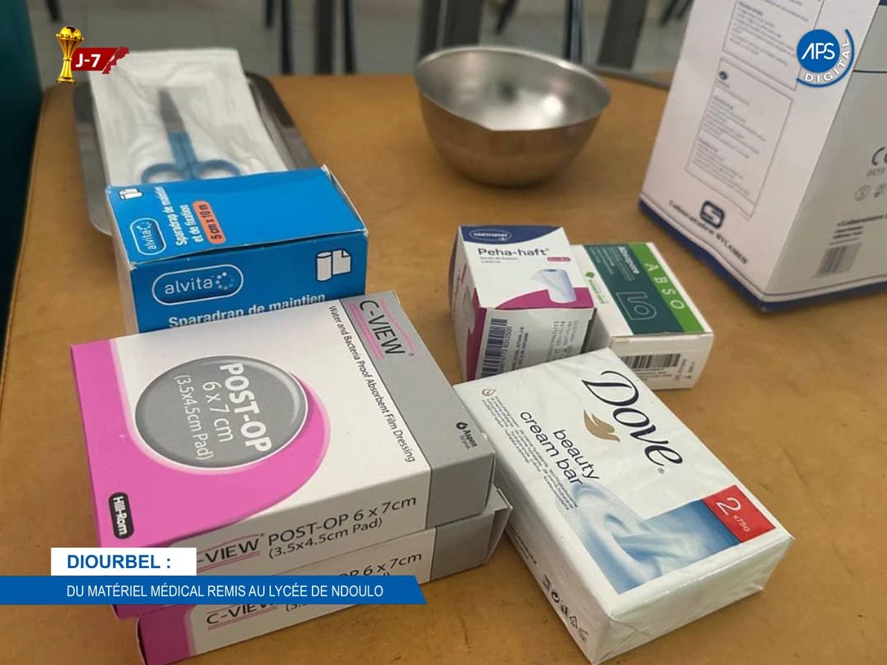 Diourbel : du matériel médical remis au lycée de Ndoulo