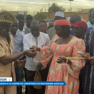Podor : Inauguration d'un centre de compétence de machinisme agricole 