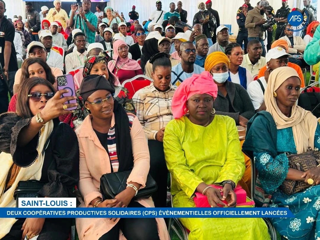 Saint-Louis : Deux Coopératives Productives Solidaires (CPS) évènementielles officiellement lancées
