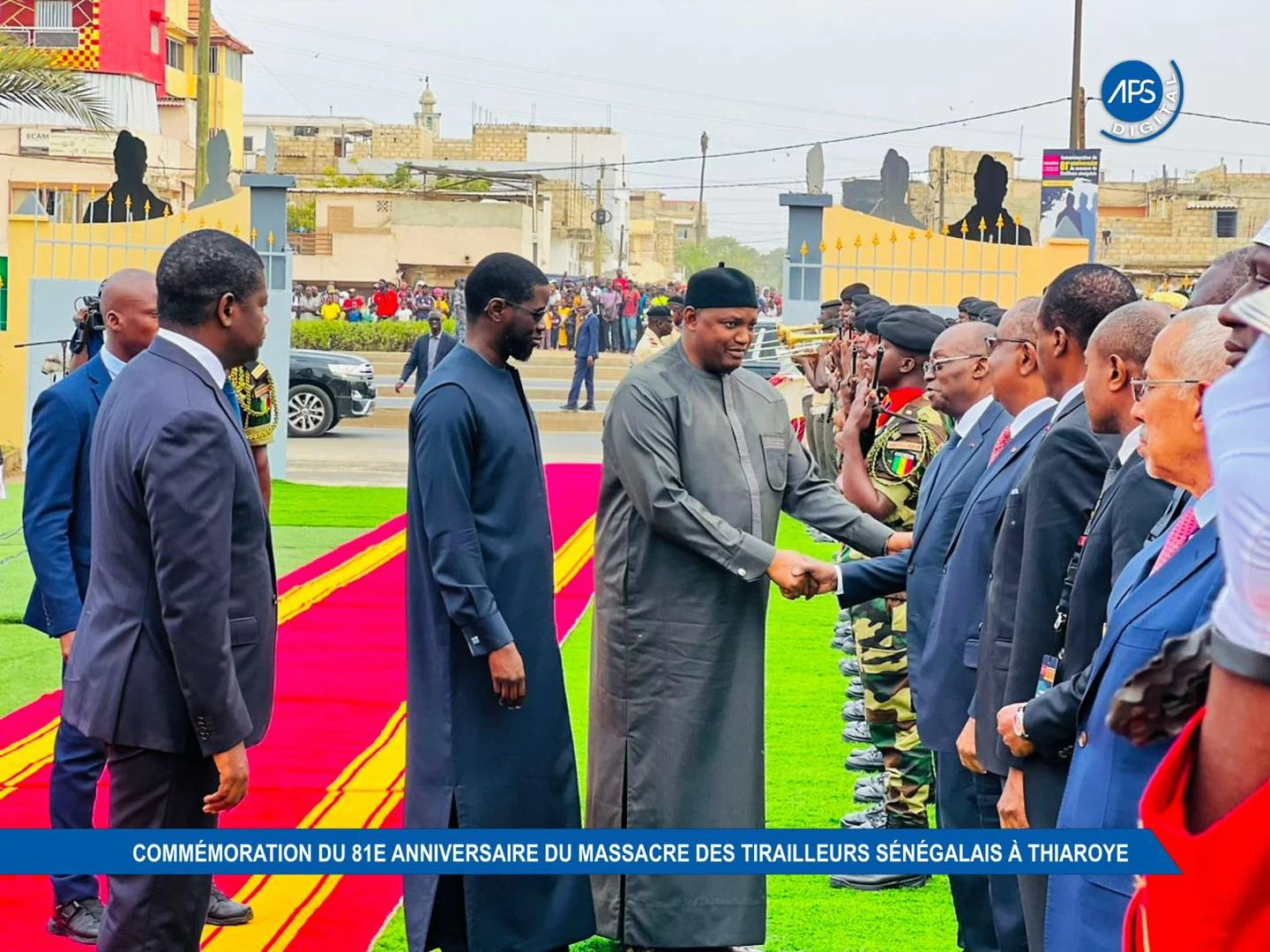 Commémoration du 81e anniversaire du massacre des Tirailleurs sénégalais à Thiaroye