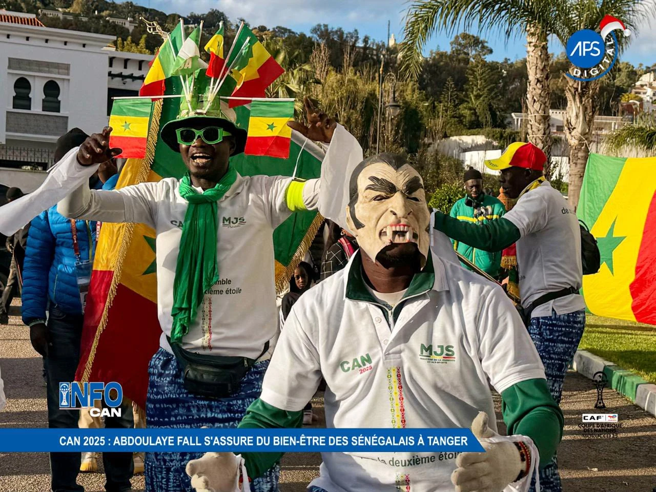 CAN 2025 : Abdoulaye Fall s'assure du bien-être des sénégalais à Tanger 